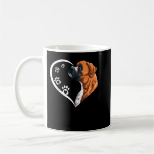 Caneca De Café Boxer Dog Para Mulheres Meninas Crianças Boxeira C