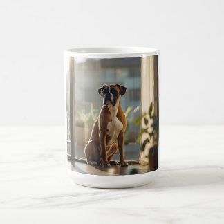 Caneca de Café Boxer Elegante