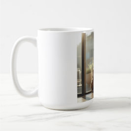 Caneca de Café Boxer Elegante