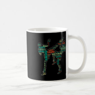 Caneca De Café Boxer in a box do Kickboxer Calçado Kicking Savate