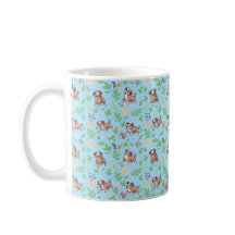 Caneca de Café Boxer Presente Floral de Primavera 