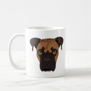 Caneca De Café Boxer Puppy
