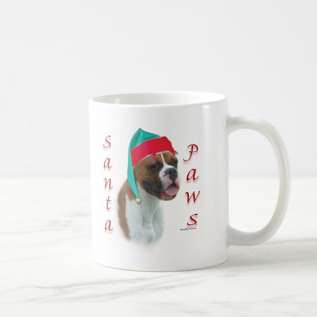Caneca De Café Boxer Santa Patas (Direita)