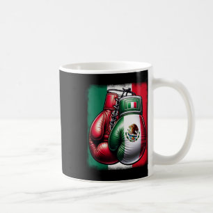 Caneca De Café Boxin Mexico Engraçado Estilo Vintage Mexicano Box