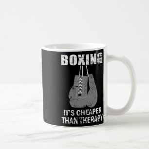 Caneca De Café Boxing É Mais Barato Que A Terapia Para Boxers