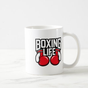 Caneca De Café Boxing Life Para Boxers Profissionais Amatadores 2