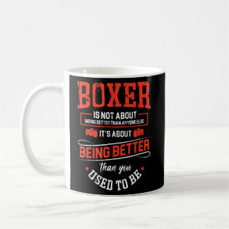 Caneca De Café Boxing Não É Sobre Ser Melhor Entender O Outro