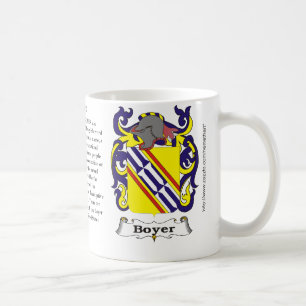 Caneca De Café Boyer, a origem, significado e a crista