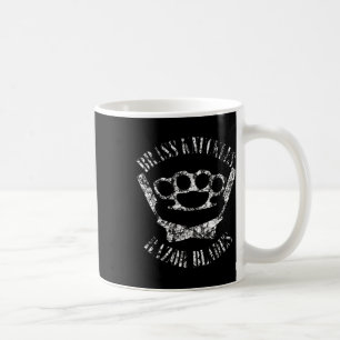 Caneca De Café Br Knuckles E Lâminas De Razor - Boxing E Barber T