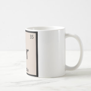 Caneca De Café Br - Química da Massa Brioche Tabela Periódica