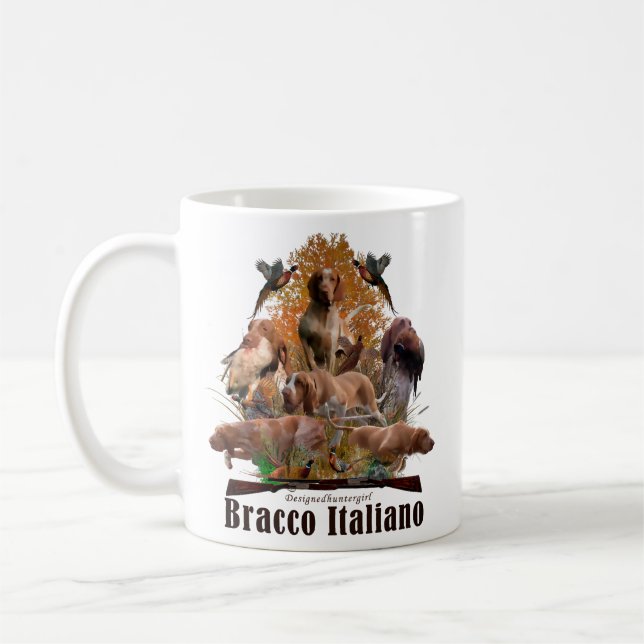 Caneca De Café Bracco Italiano (Esquerda)