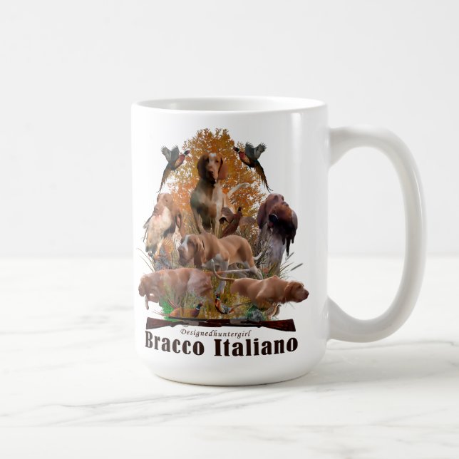 Caneca De Café Bracco Italiano (Direita)