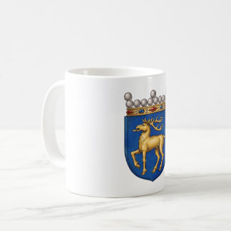 Caneca De Café braço de casaco do país Aland símbolo emblema band