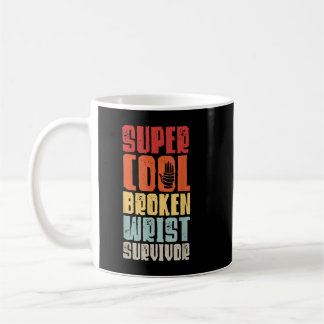 Caneca De Café Braço de recuperação de ferimentos de sobrevivênci
