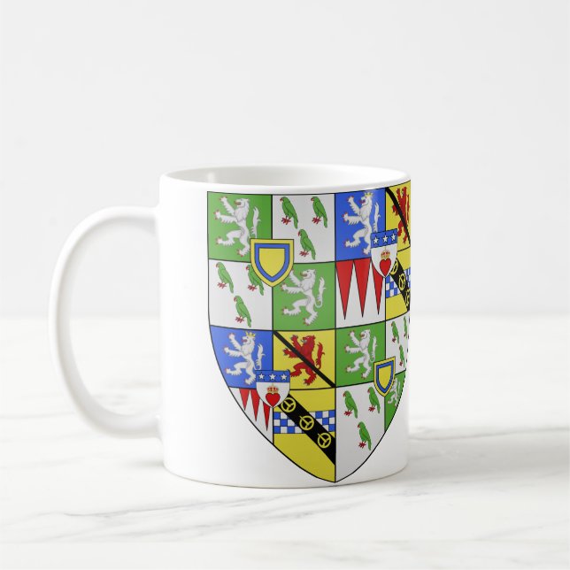 Caneca De Café Braços De Douglas Home, Earl Of Home (Esquerda)
