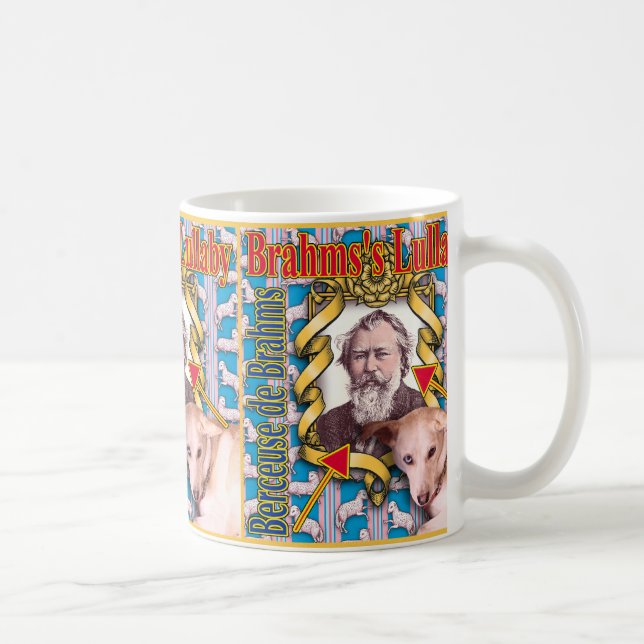 Caneca De Café Brahms's Lullaby (Direita)