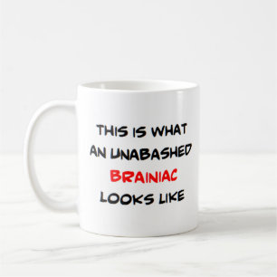 Caneca De Café brainiac sem abash