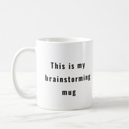 Caneca De Café Brainstorming Mug - Gerador de Ideias
