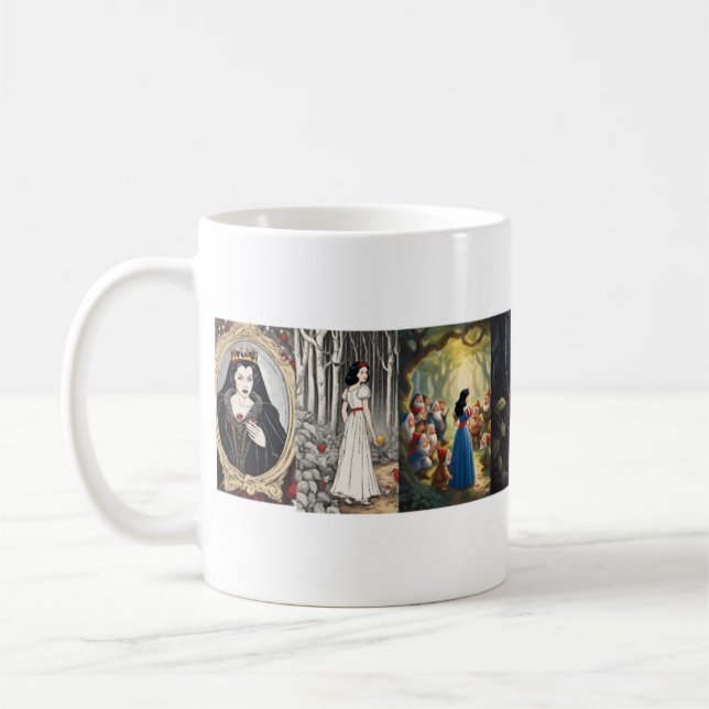 Caneca De Café Branca de Neve (Esquerda)