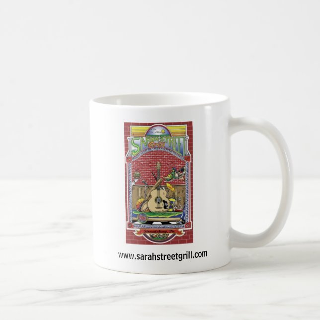 Caneca de café branco (Direita)
