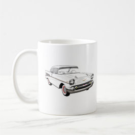 Caneca De Café Branco '57 Shoebox