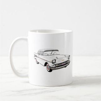 Caneca De Café Branco '57 Shoebox