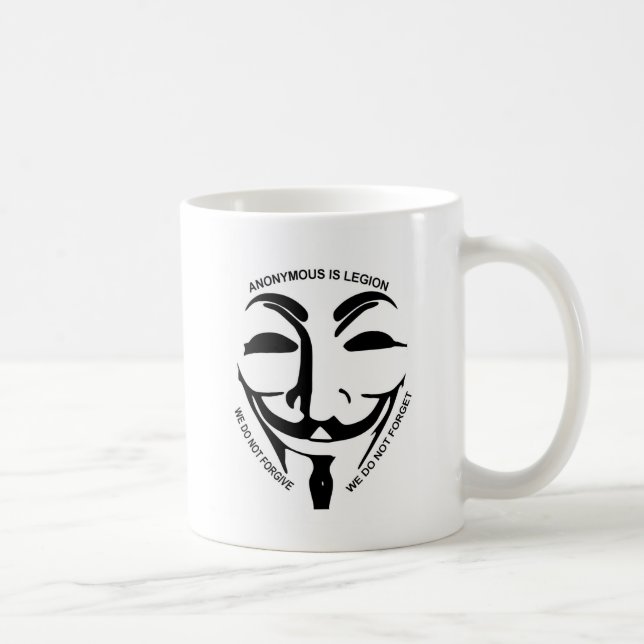 Caneca de café branco anónima (Direita)