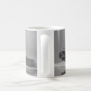 Caneca de café branco clássica resistente como u