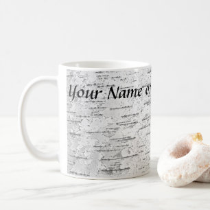 Caneca De Café Branco, como em Birch latido