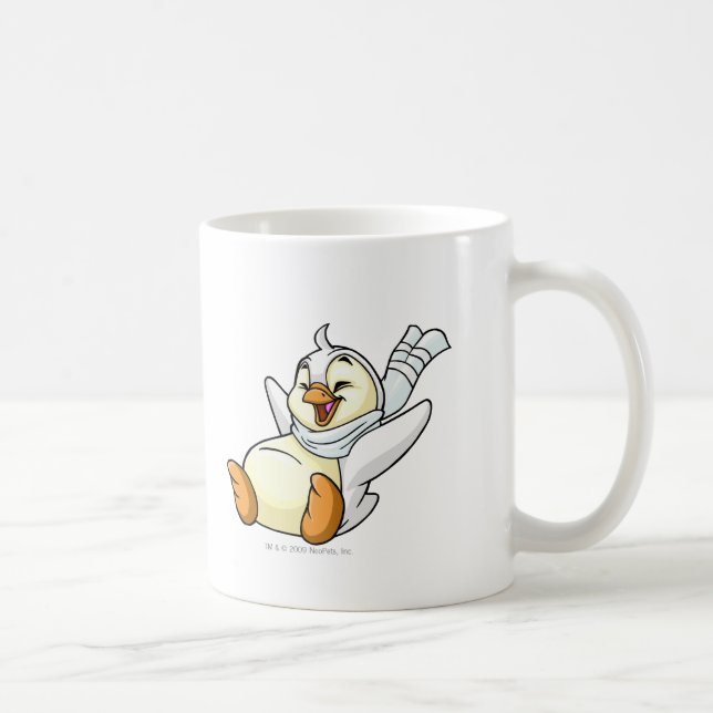 Caneca De Café Branco de Bruce (Direita)