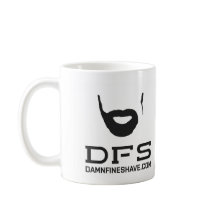 Caneca de café branco de DFS