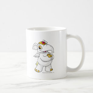 Caneca De Café Branco de Elephante