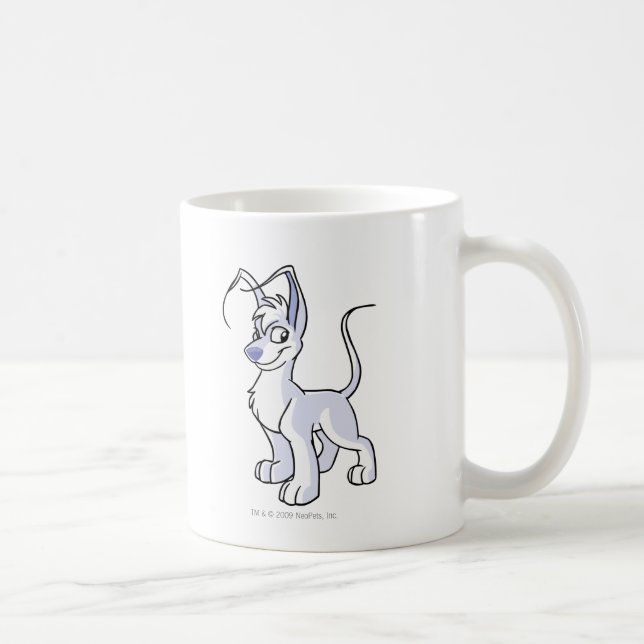 Caneca De Café Branco de Gelert (Direita)