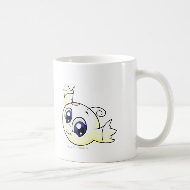Caneca De Café Branco de Kiko (Direita)