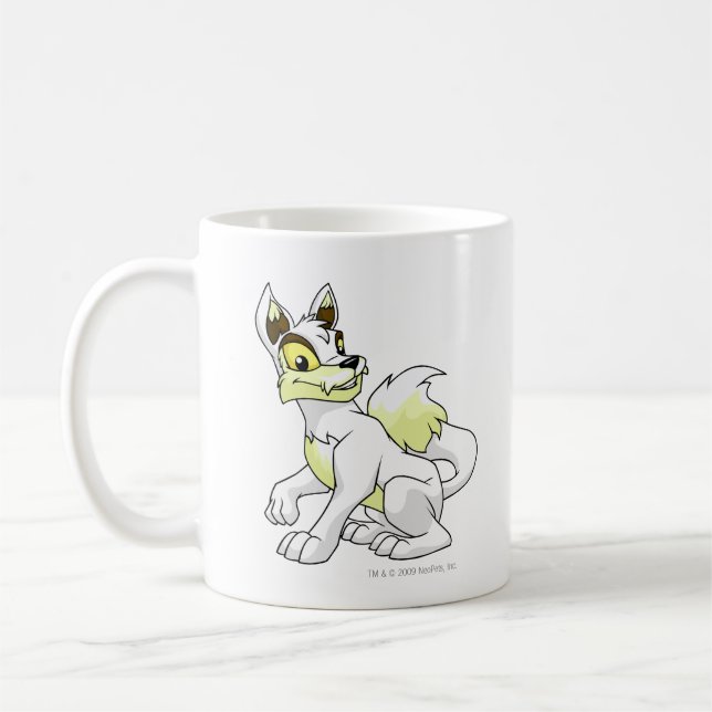 Caneca De Café Branco de Lupe (Esquerda)