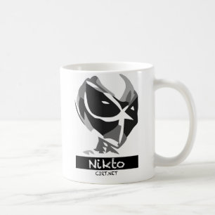 Caneca de café branco de Nikto