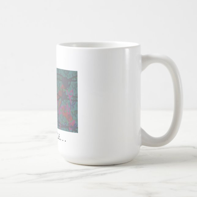 Caneca de café branco do desenhista (Direita)