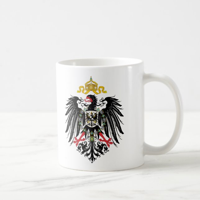 Caneca De Café Brasão alemão do império (1889) (Direita)