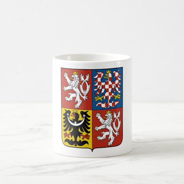Caneca De Café Brasão CZ da república checa (Centro)