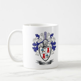 Caneca De Café Brasão da crista da família de McCracken