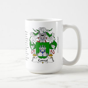 Caneca De Café Brasão da família da cerca