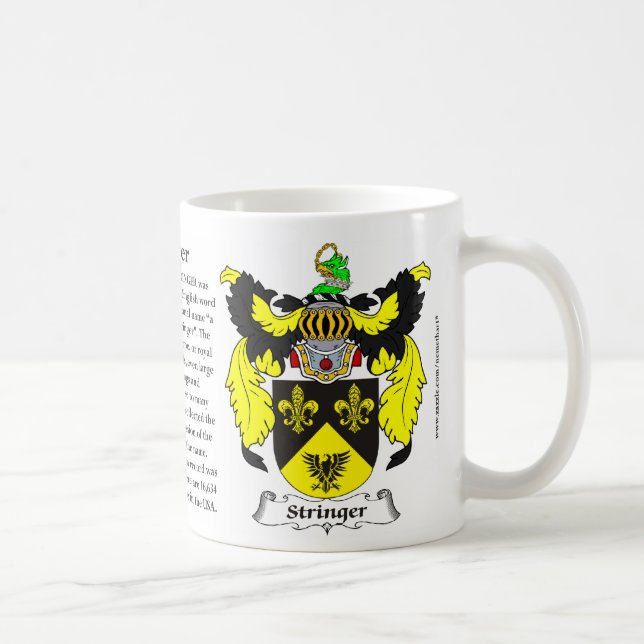 Caneca De Café Brasão da família da longarina (Direita)