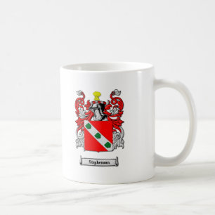 Caneca De Café Brasão da família de Stephenson