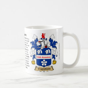 Caneca De Café Brasão da reunião de Traynham 50th