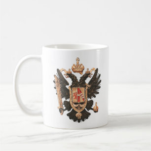Caneca De Café Brasão de Armas da Águia Austríaca Imperial