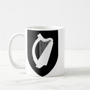 Caneca De Café Brasão de armas da Irlanda