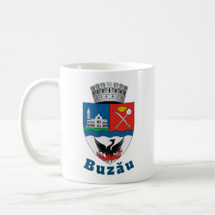 Caneca De Café Brasão de armas de Buzău, Romênia