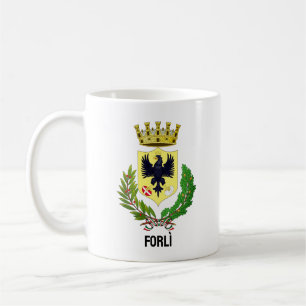 Caneca De Café Brasão de armas de Forlì, ITÁLIA