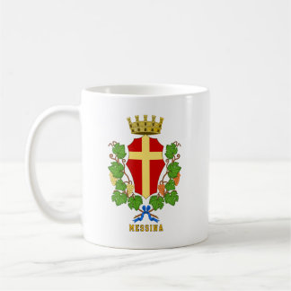 Caneca De Café Brasão de armas de Messina, Sicília