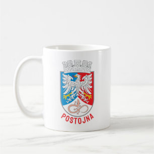 Caneca De Café Brasão de Armas de Postojna, Eslovênia